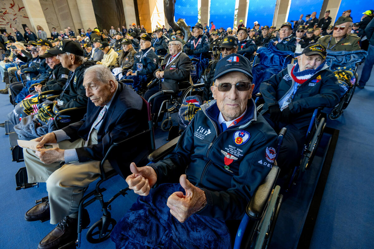 June 6, 2024, marked the 80th anniversary of the D-Day landings along the Normandy coast during World War II. This event, which ultimately led to the liberation of Europe, was commemorated with over 14,000 guests and 170 WWII Veterans at the Normandy American Cemetery, with special appearances from U.S. President Joe Biden and French President Emmanuel Macron.