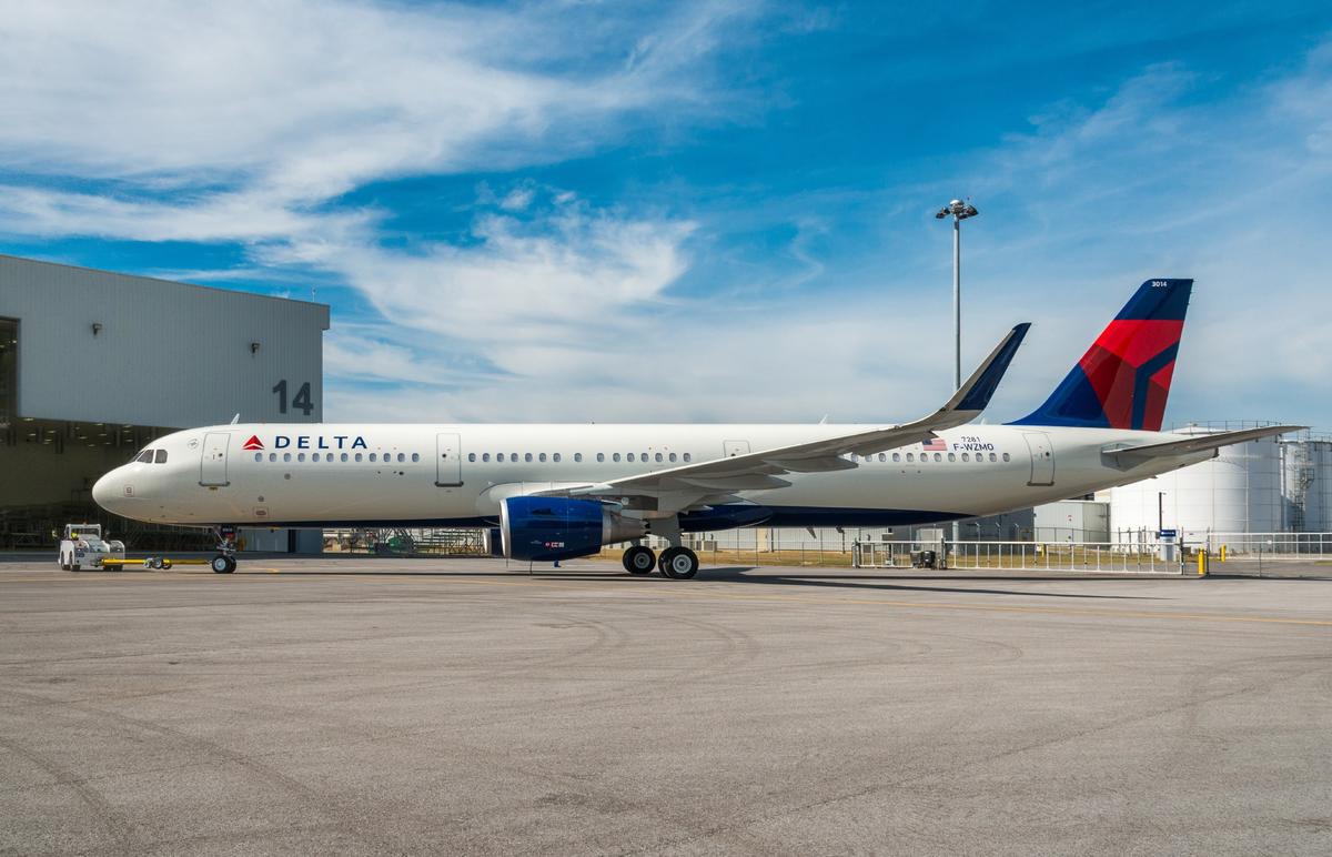 A321 aircraft assembled in Alabama