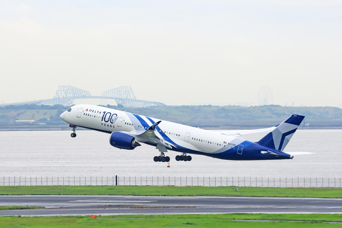 Centennial A350 at HND