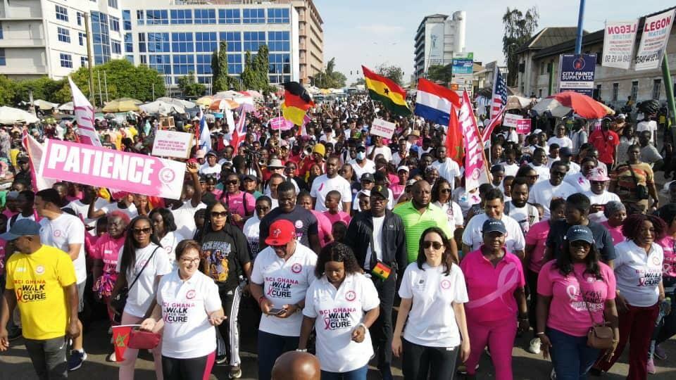 ​Delta's support of Breast Care International (BCI) was on full display Saturday as the organization hosted its annual Walk for a Cure in Accra, Ghana. 