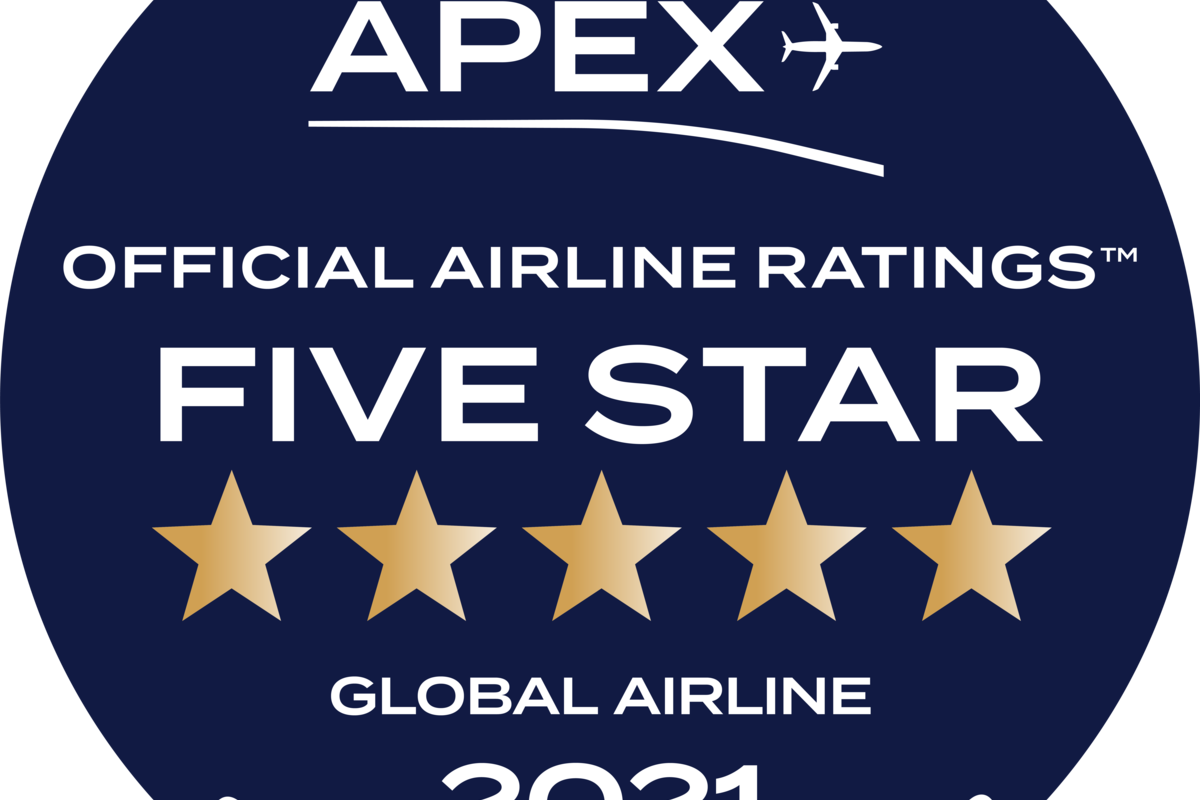 Official airline rating - five star