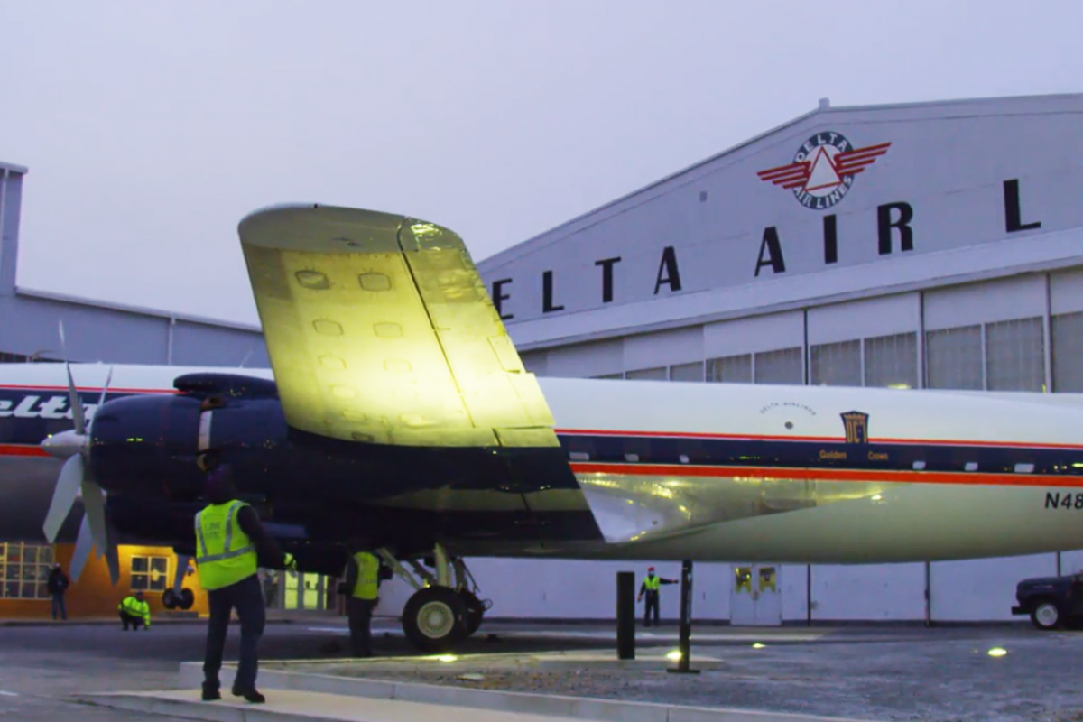 DC-7B Delta Flight Museum