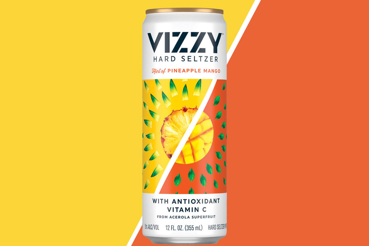 Vizzy Hard Seltzer Pineapple Mango
