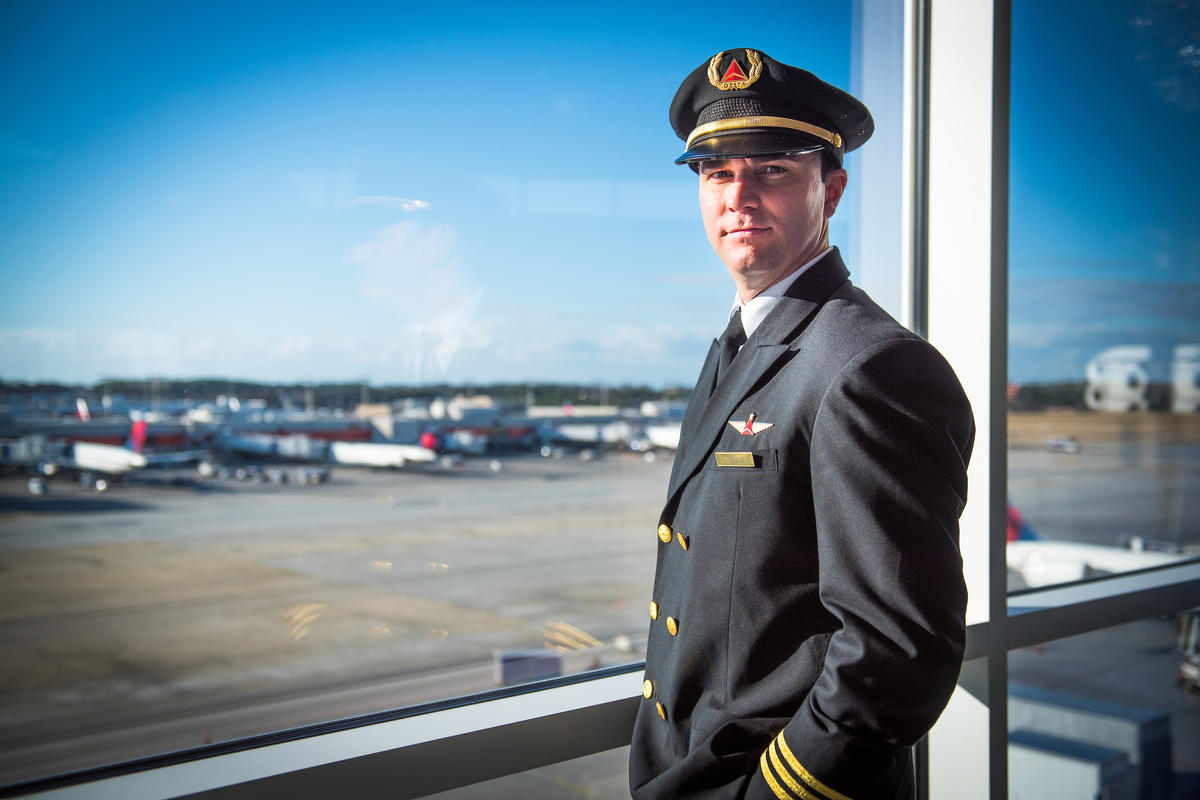 Delta Air Lines pilot.