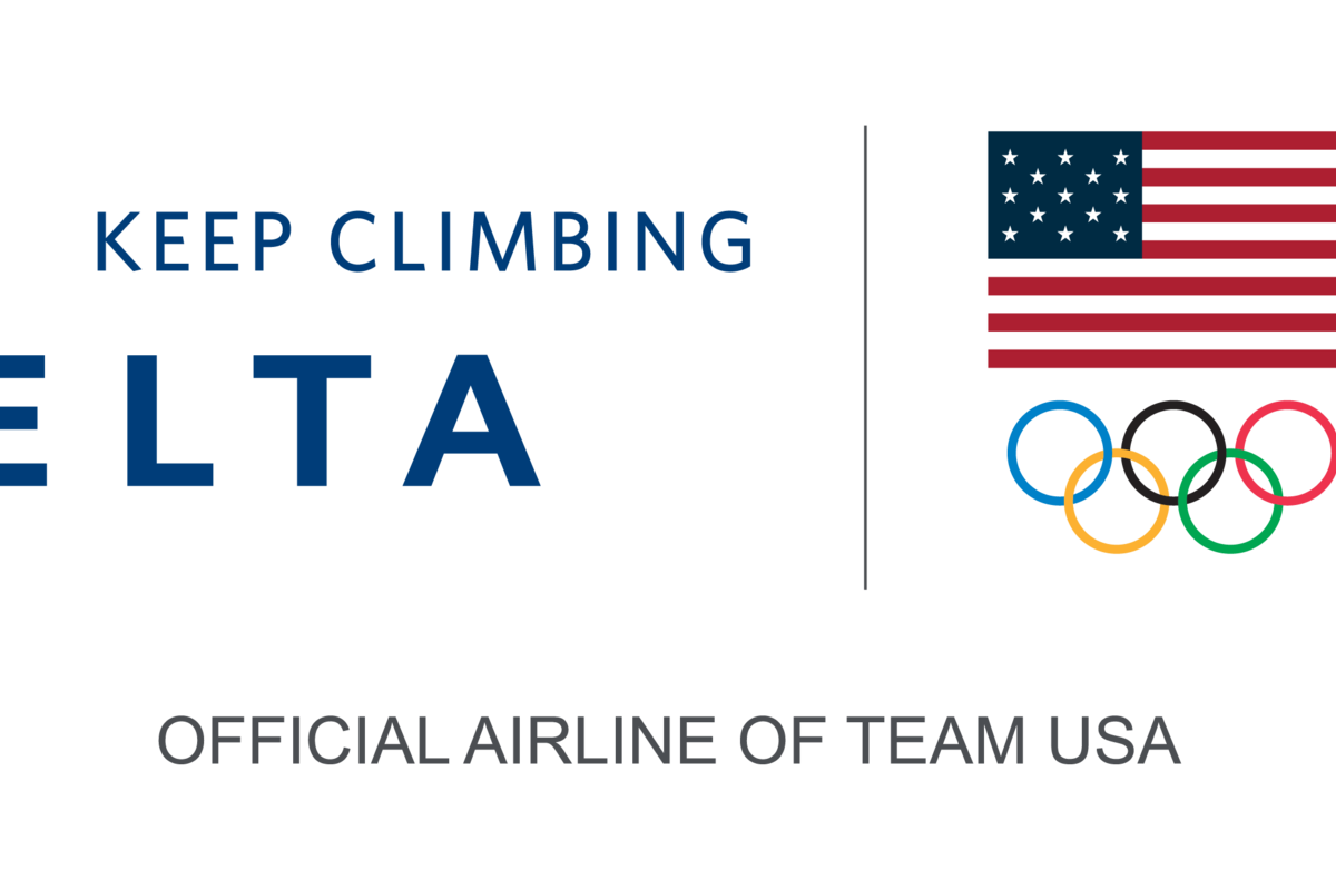 Delta Team USA Logo Lockup