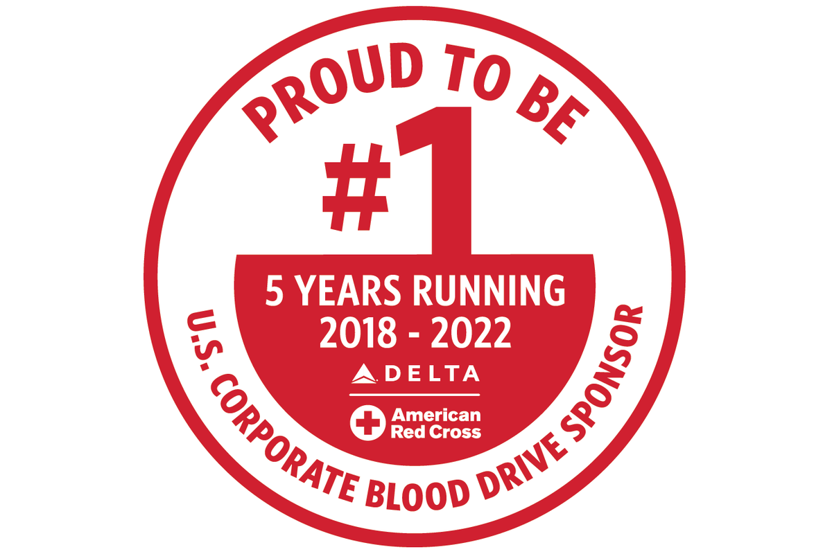 Delta-American Red Cross 2022 Logo