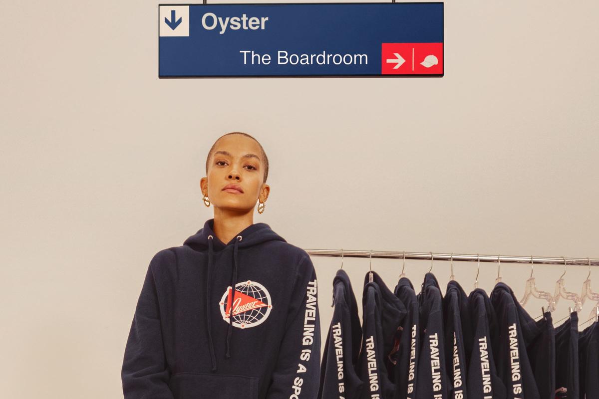 Oyster: Travel-oriented apparel brand with the motto, "Traveling is a Sport.”