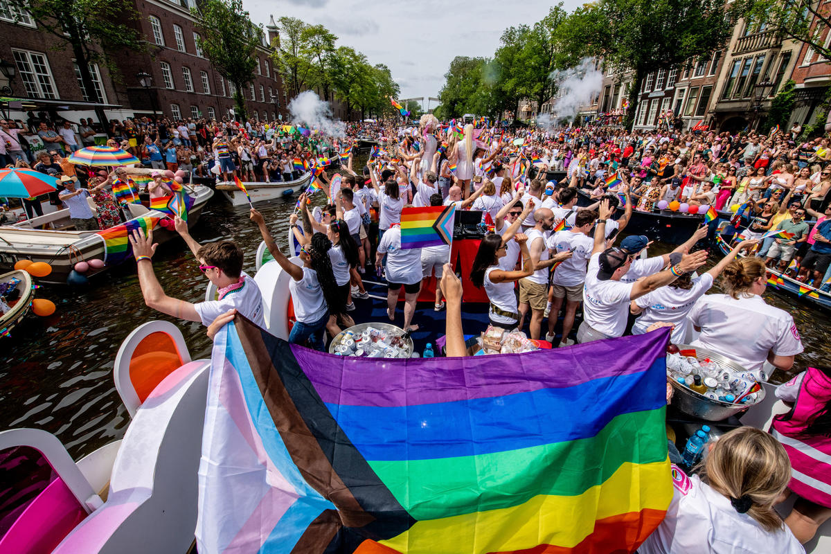 Delta and its partner airline KLM came together on Aug. 3, for the annual Canal Parade in Amsterdam, one of the most iconic LGBTQ events in the world.