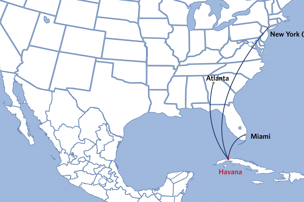 デルタ航空 米国3都市とキューバの首都を結ぶ定期直行便の運航認可を獲得 Delta News Hub