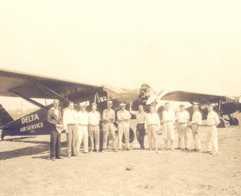 Delta Air Service, in 1929.