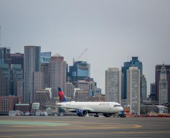 A321neo in Boston.