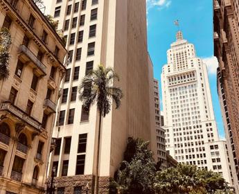 An image of buildings in Sao Paulo, Brazil
