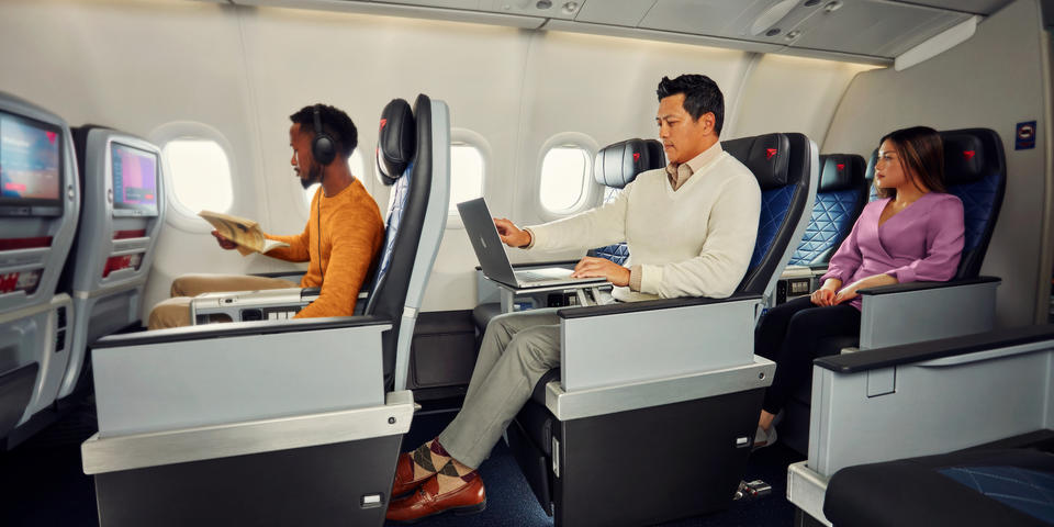 Delta first debuted its Delta Premium Select cabin in 2017 on select trans-Pacific and trans-Atlantic routes.